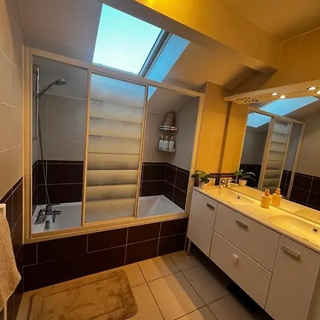 Modern Loft In Annemasse 15 Mins To Geneva With Private Free Parking *